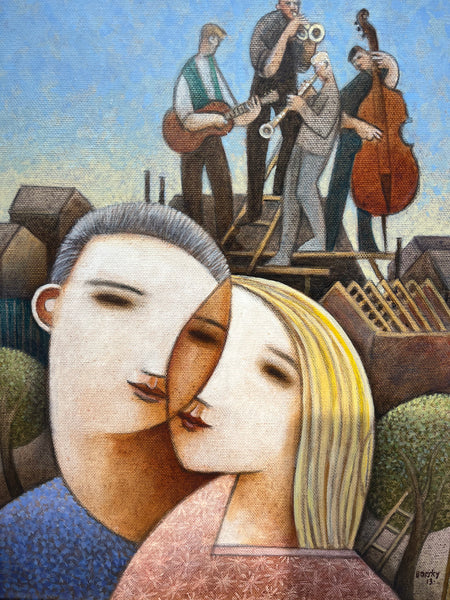 The Lovers by Jiri Borsky (Original)