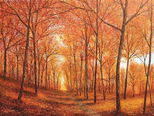 Autumn Canvas~ - Chris Bourne - Watergate Contemporary