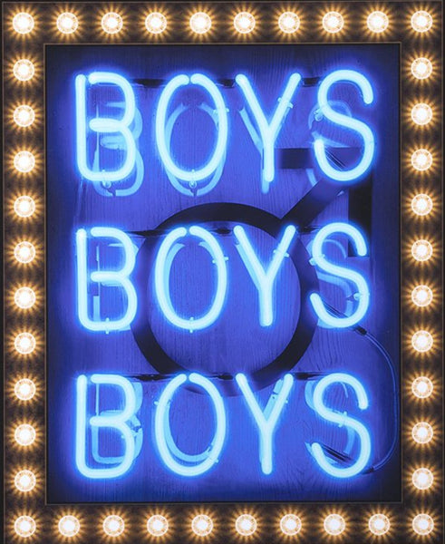 Boys, Boys, Boys (Blue) by Courty - Courty - Watergate Contemporary