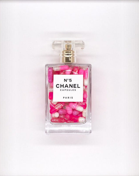 Chanel No.5 Capsules (White&HotPink) - Watergate Contemporary