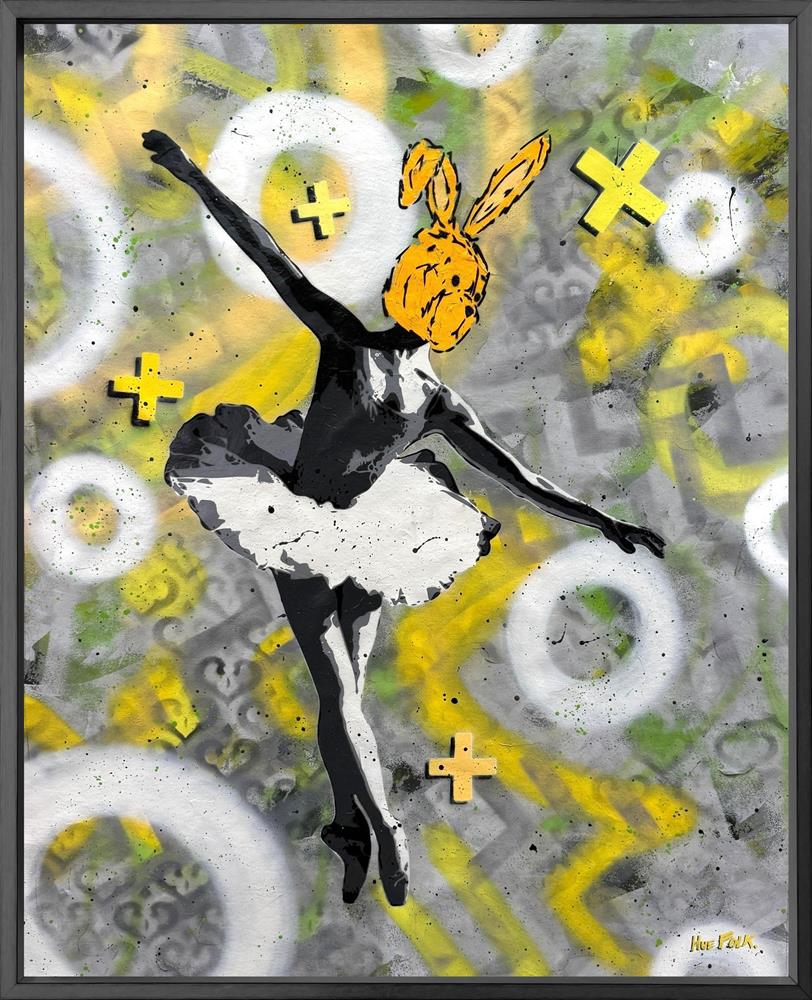 Dancing Is The Poetry Of The Foot - Ballet Bunny II - Hue Folk - Watergate Contemporary