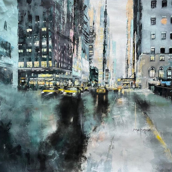 Driving Down 5th Avenue (Original) by Jose Martinez - Watergate Contemporary