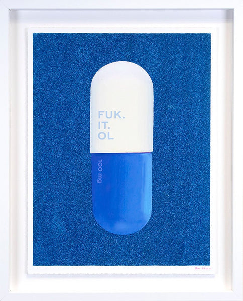 Fuk. It. Ol by Emma Gibbons (Boyfriend Blue) - Watergate Contemporary