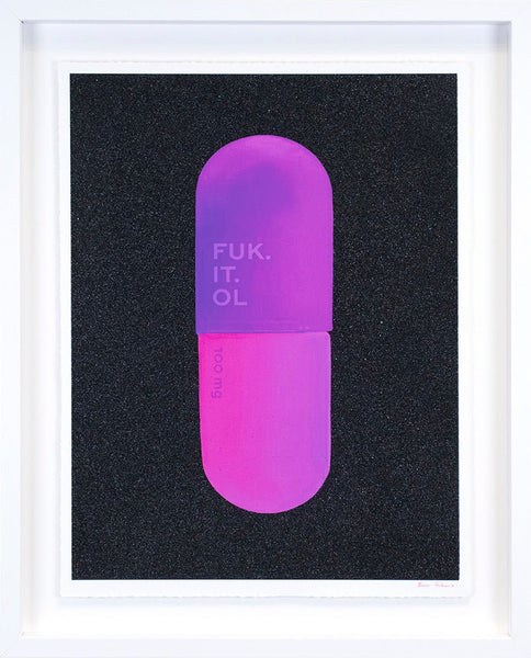 Fuk. It. Ol by Emma Gibbons (Midnight Black) - Watergate Contemporary