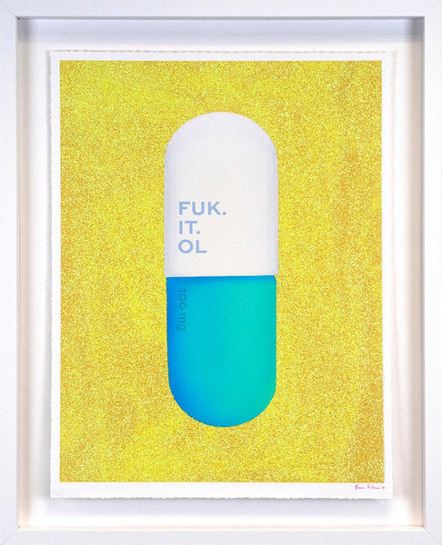 Fuk. It. Ol. by Emma Gibbons (Sunray Yellow) - Watergate Contemporary