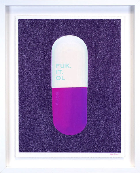 Fuk. It. Ol by Emma Gibbons (Violent Violet) - Watergate Contemporary