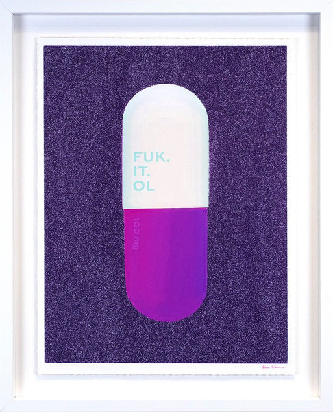 Fuk. It. Ol by Emma Gibbons (Violent Violet) - Emma Gibbons - Watergate Contemporary