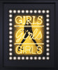 Girls, Girls, Girls, (Yellow) by Courty - Courty - Watergate Contemporary