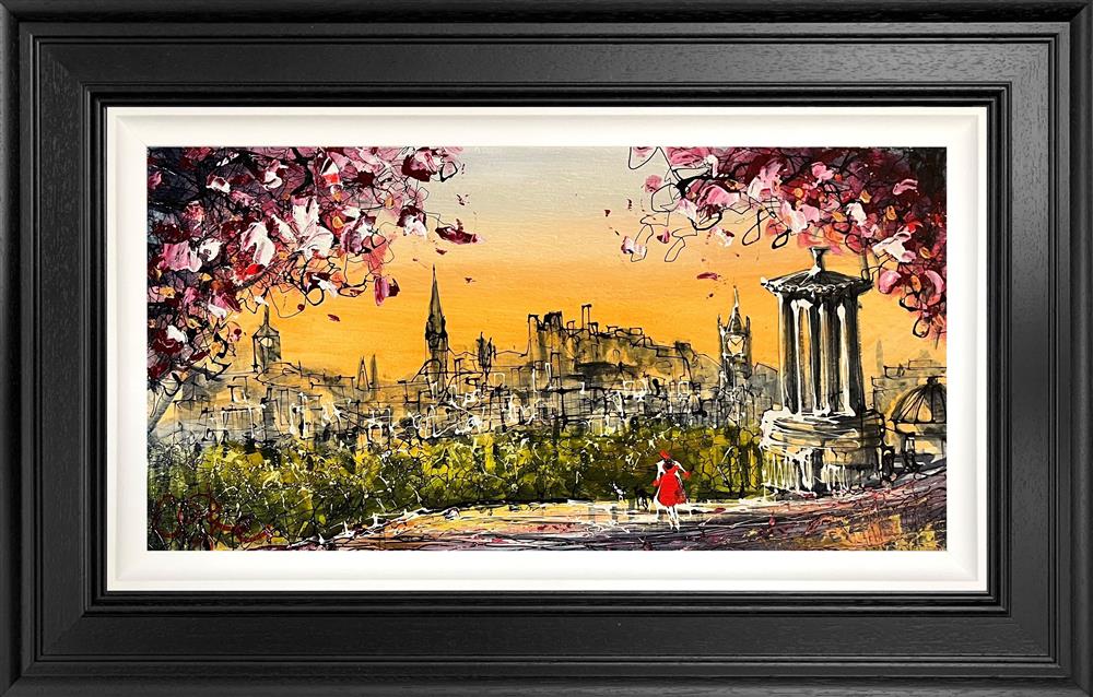 Golden Glow Over Edinburgh - Nigel Cooke - Watergate Contemporary