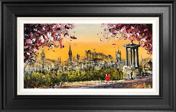 Golden Glow Over Edinburgh - Nigel Cooke - Watergate Contemporary