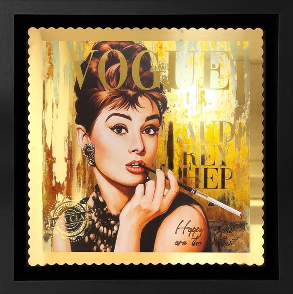 Golden Hepburn - Golden Stamp Miniature - Sannib - Watergate Contemporary