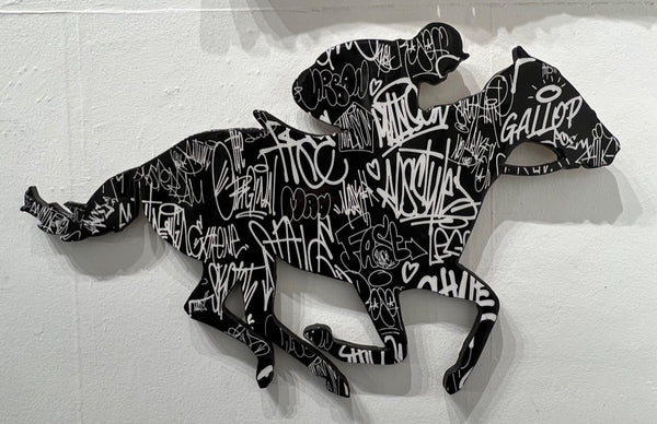 Graffiti Horse by Dirty Hans (Exhibition Exclusive) - Watergate Contemporary