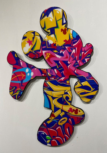 Graffiti Mickey by Dirty Hans - Watergate Contemporary