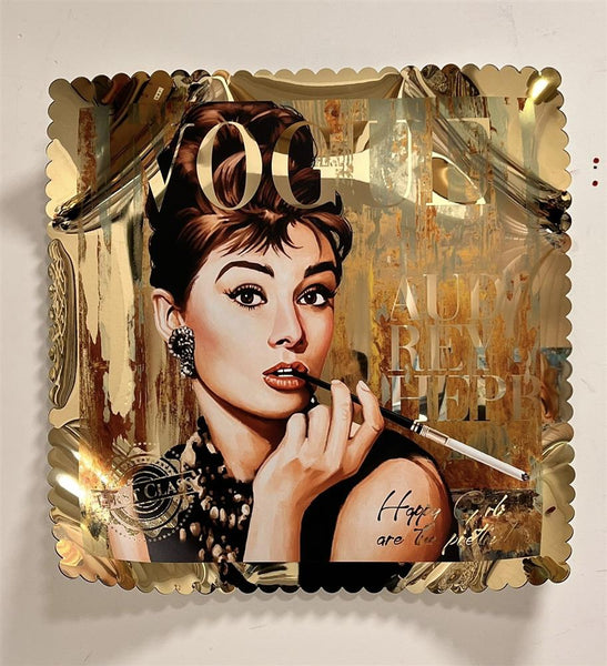 Happy Hepburn &#8211; Stamp - Sannib - Watergate Contemporary