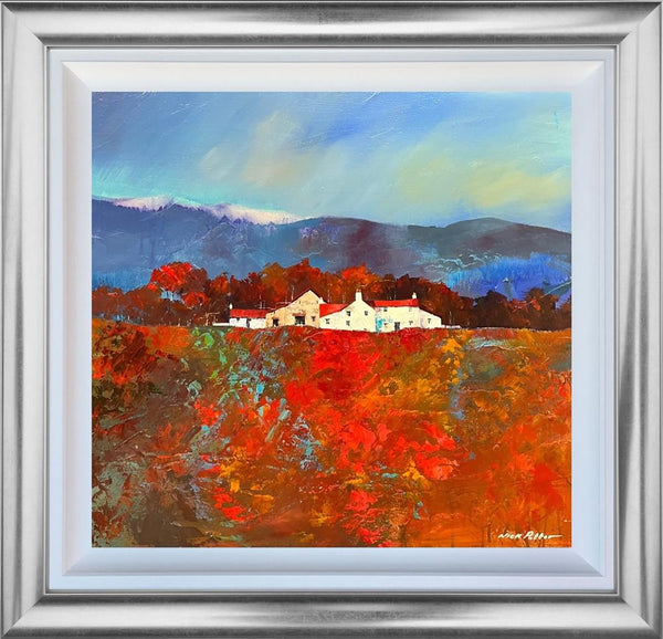 Hill Farm With Red Fields - Nick Potter - Watergate Contemporary