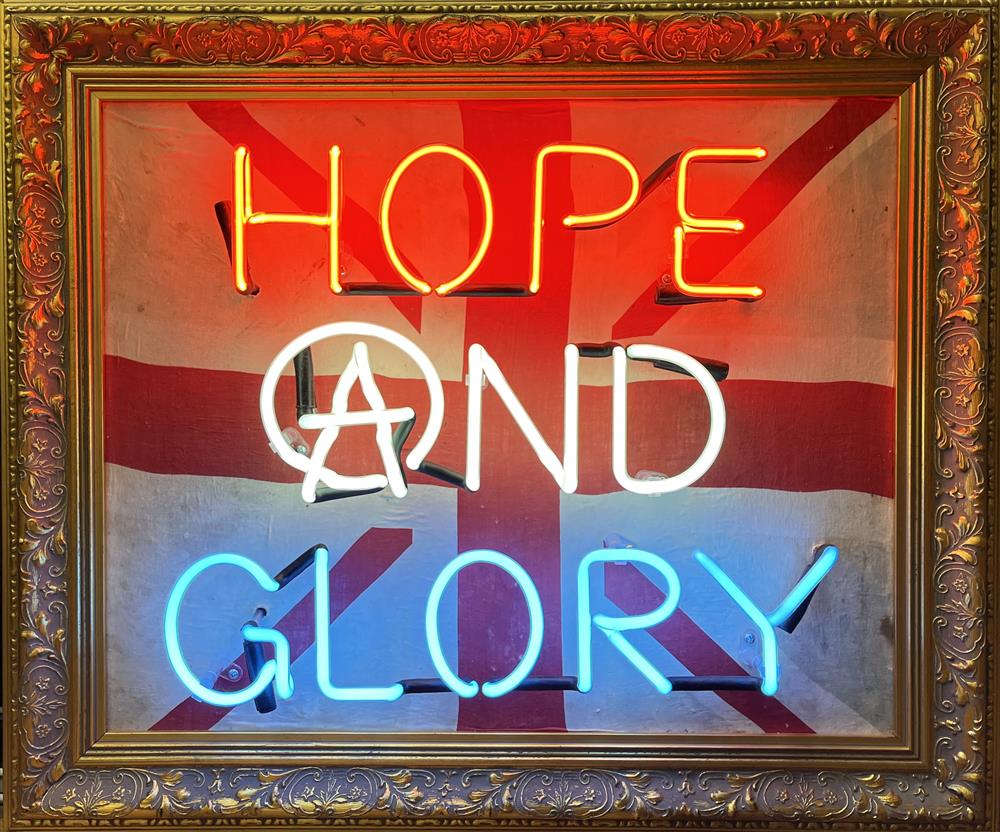 Hope And Glory - illuminati Neon - Watergate Contemporary