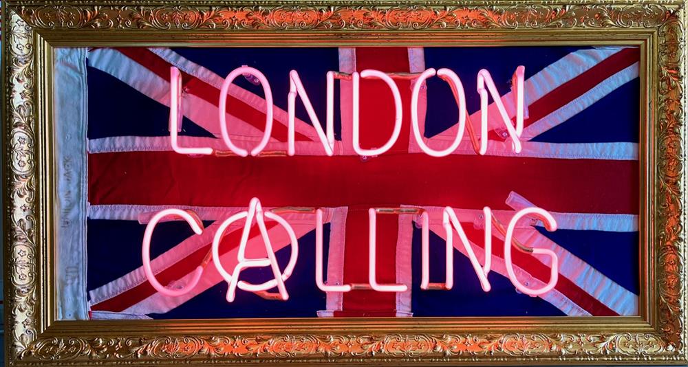 London's Calling - illuminati Neon - Watergate Contemporary