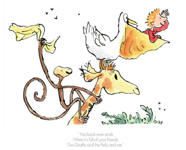 No Book Ever Ends by Quentin Blake - Watergate Contemporary