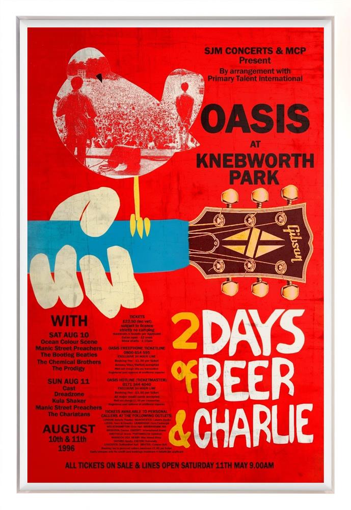 Oasis - Knebworth Park, August 1996 - Linda Charles - Watergate Contemporary