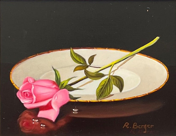 Pink Rose by Ronald Berger (Original) - Watergate Contemporary
