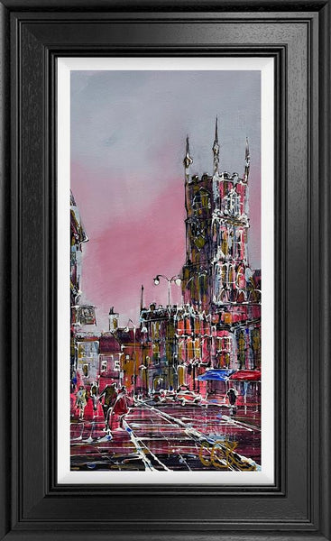 Purple Haze Over Cirencester - Nigel Cooke - Watergate Contemporary