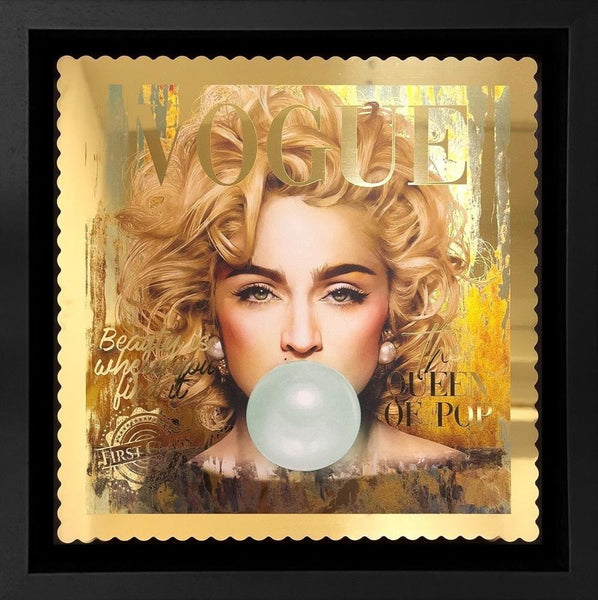 Queen Of Pop - Golden Stamp Miniature - Sannib - Watergate Contemporary