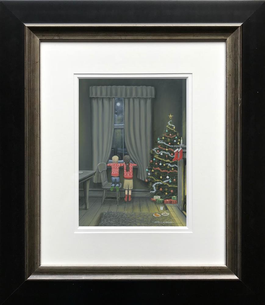 Santa Is On His Way - Paper - Leigh Lambert - Watergate Contemporary