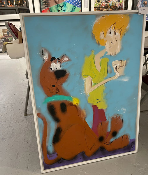 Scooby and Shaggy (Original) by Matt Wilde - Watergate Contemporary