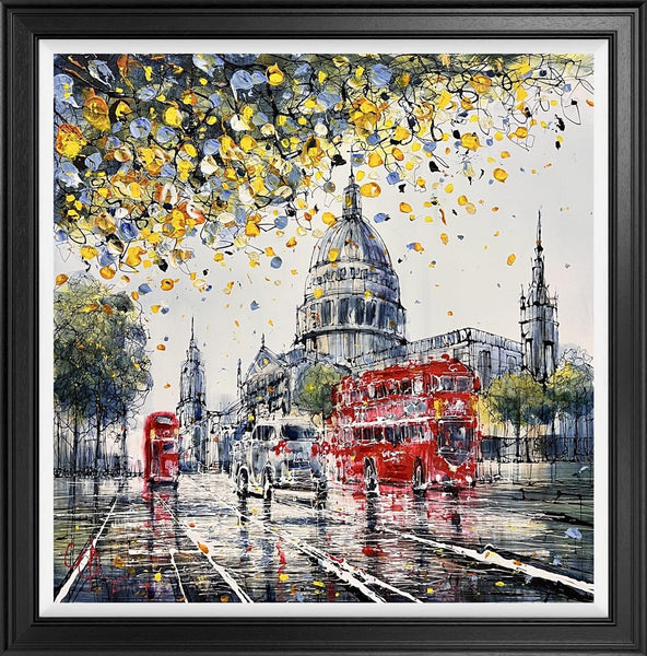 St Paul's Rush Hour - Nigel Cooke - Watergate Contemporary