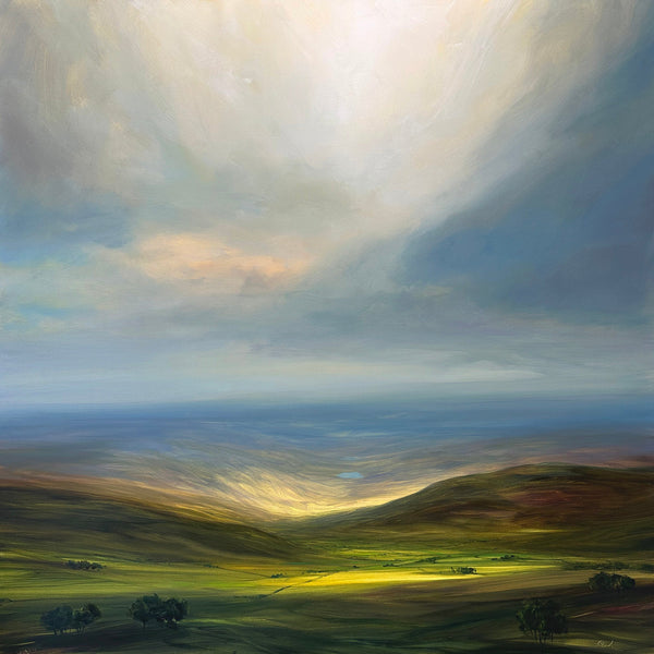 Sunlit Valleys by Harry Brioche (Original) - Watergate Contemporary