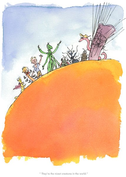 They're The Nicest Creatures by Quentin Blake - Watergate Contemporary