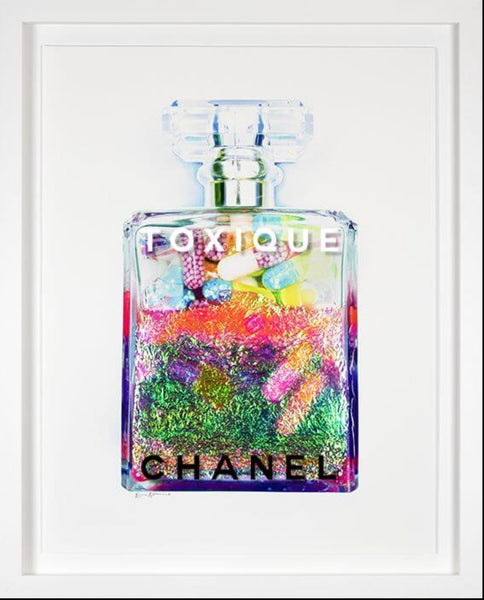 Toxique Chanel Purple (Deluxe) by Emma Gibbons - Emma Gibbons - Watergate Contemporary