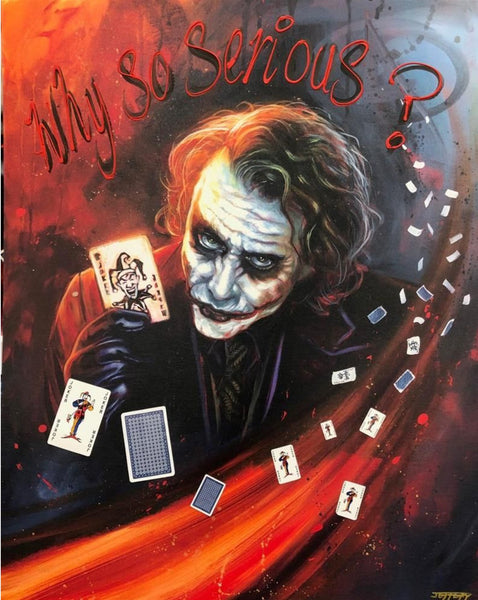 Why So Serious? (Deluxe) by Ben Jeffery - Ben Jeffery - Watergate Contemporary