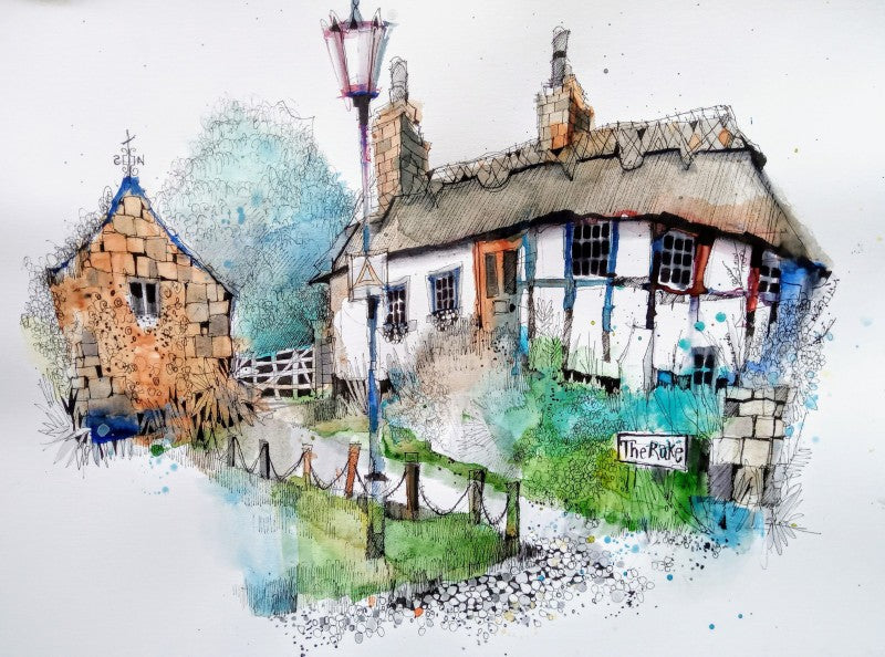 Burton Village by Ian Fennelly