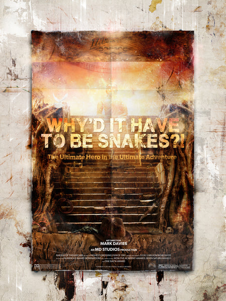 'Why'd It Have To Be Snakes?!': Indiana Jones by Mark Davies
