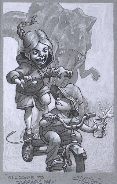 Keep Absolutely Still, Her Vision Is Based On Movement (Sketch)