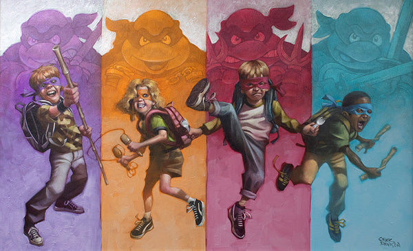 Heroes In A Half Shell (Teenage Mutant Ninja Turtles) by Craig Davison